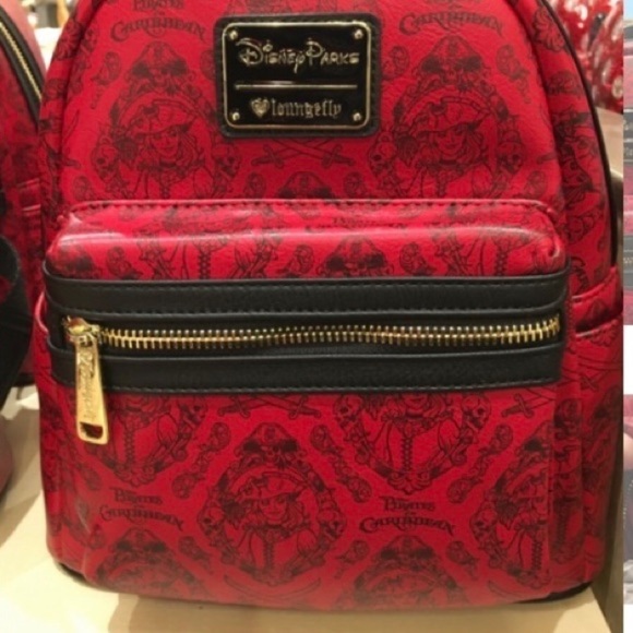 Pirates of the Caribbean Redd  Loungefly Backpack - Picture 8 of 12